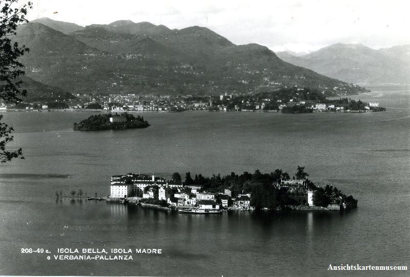 Cartoline postali: Isola Bella + 1953 – Usato da Emmenbrücke venduto da teestube