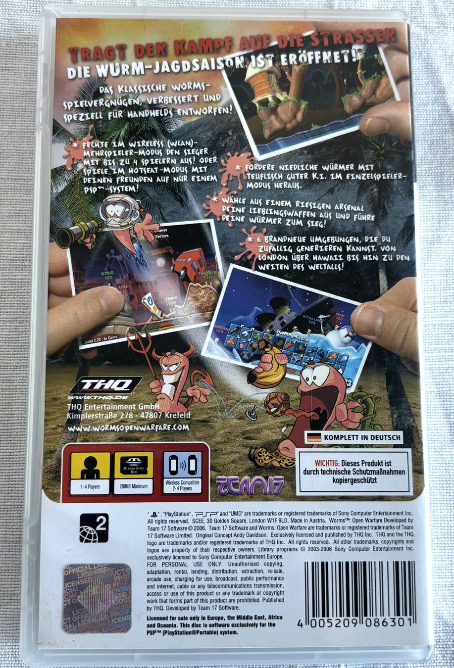 Sony Giochi: Worms: Open Warfare PSP – Usato da Suhr venduto da Brocki-Suhr 3