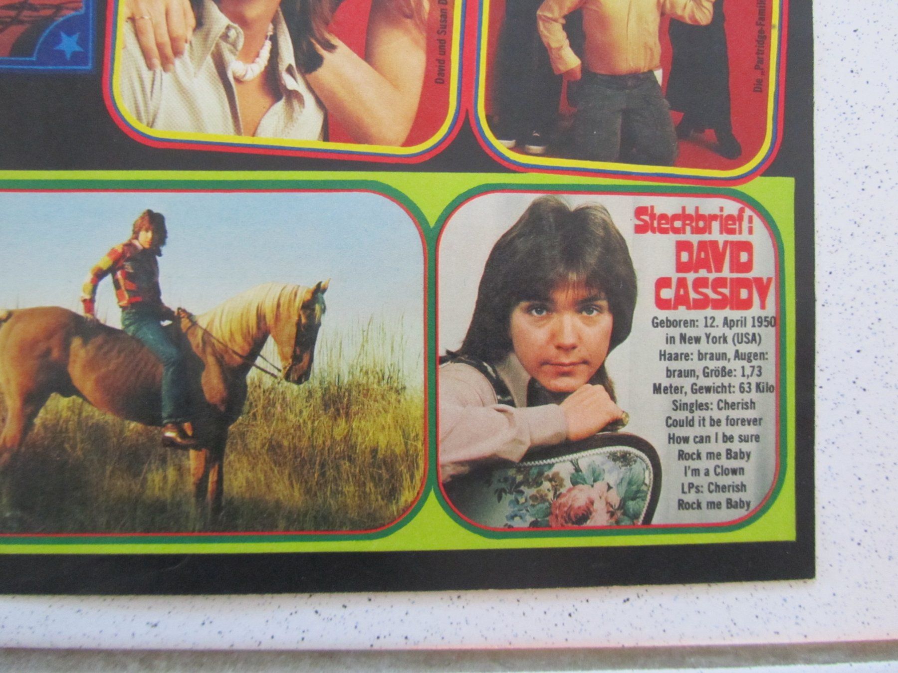Poster & Bilder: David Cassidy, Poster, 1970er Jahre Bravo – Gebraucht aus Weiningen ZH von dietsch57 2