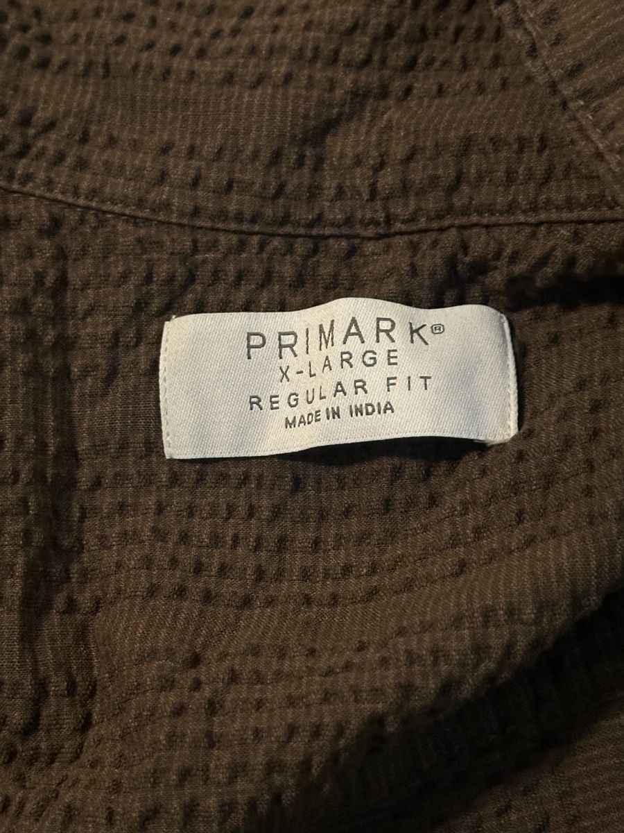 Hemden: Braunes Primark Kurzarmhemd, Grösse XL – Gebraucht aus Zürich von kri_hy6t 3