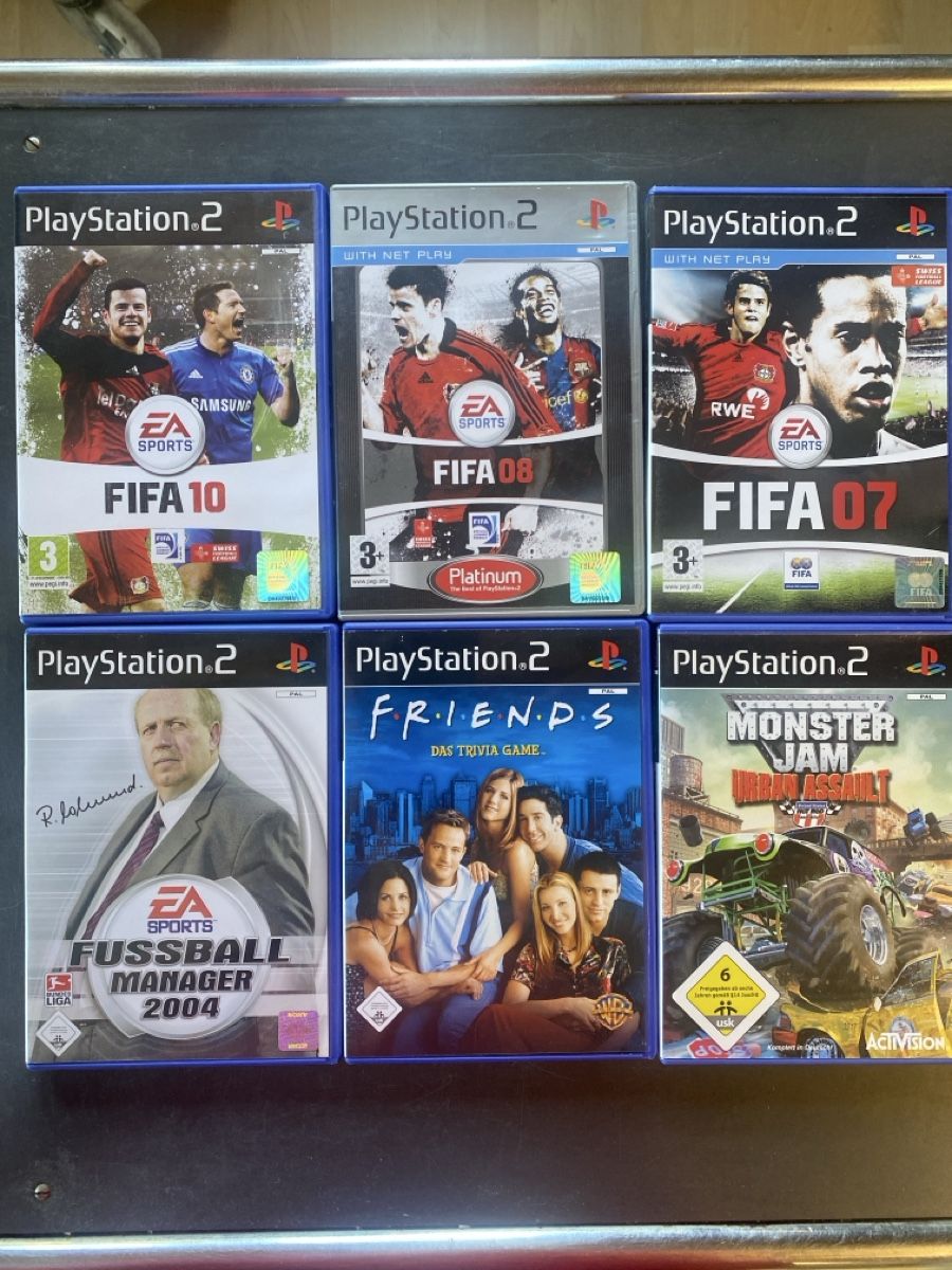 Spiele: 32 PS 2 Spiele und 2 Controller  – Gebraucht aus Solothurn von Bebbimich0 3