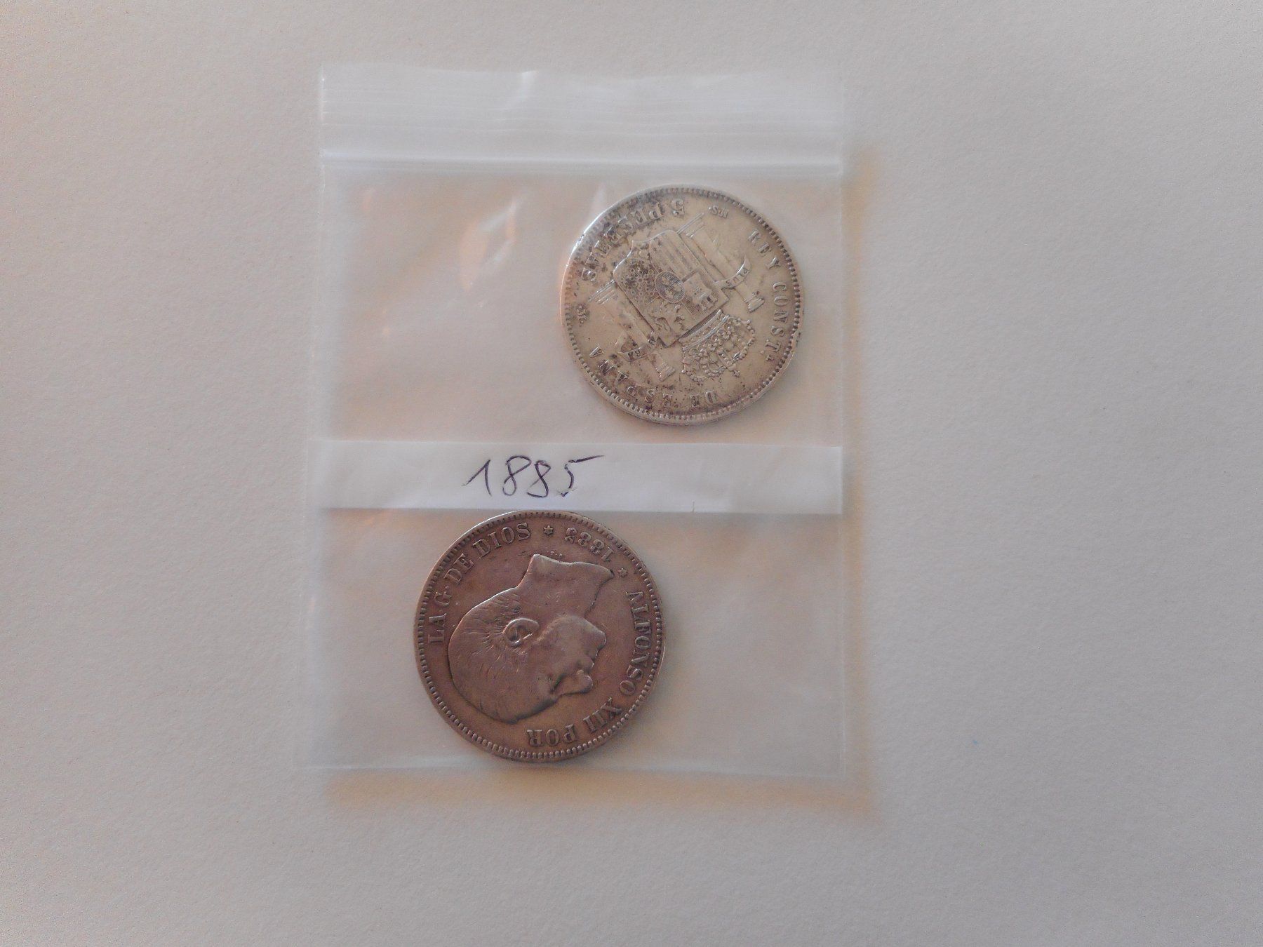 Tutti le monete: 2 pièces de monnaies en argent 900 – Usato da Carouge GE venduto da bemol_007