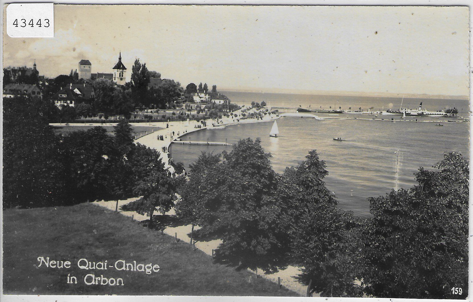 Cartes postales: Neue Quai-Anlage in Arbon – D'occasion à Ettingen par Kartenplanet