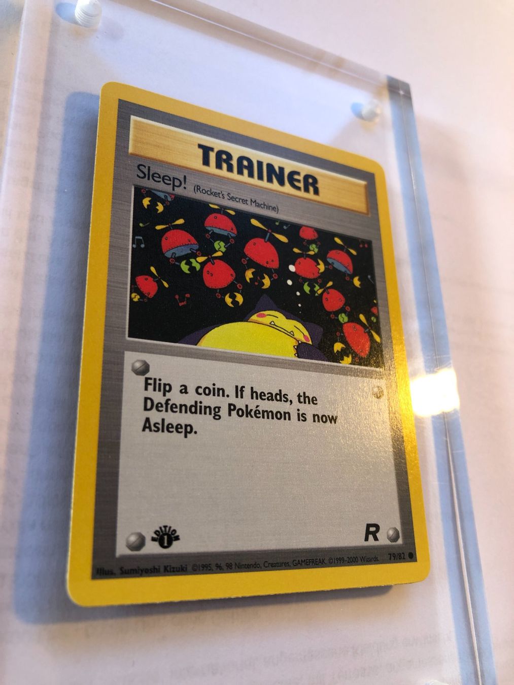 Carte collezionabili: Sleep! 1st Team Rocket - MINT - ab 1.- – Usato da Giubiasco venduto da dan_pr8b 1