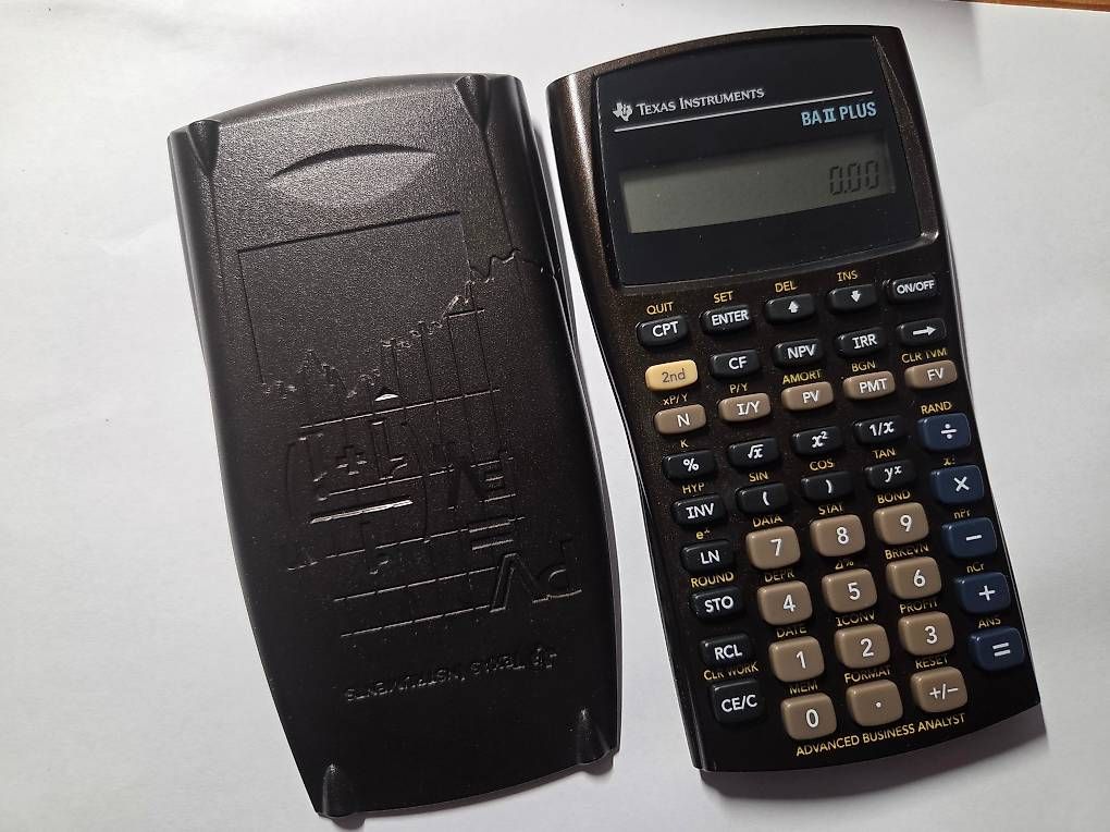 Taschenrechner: Texas Instruments BA II Plus Financière – Gebraucht aus Bremblens von audit 1
