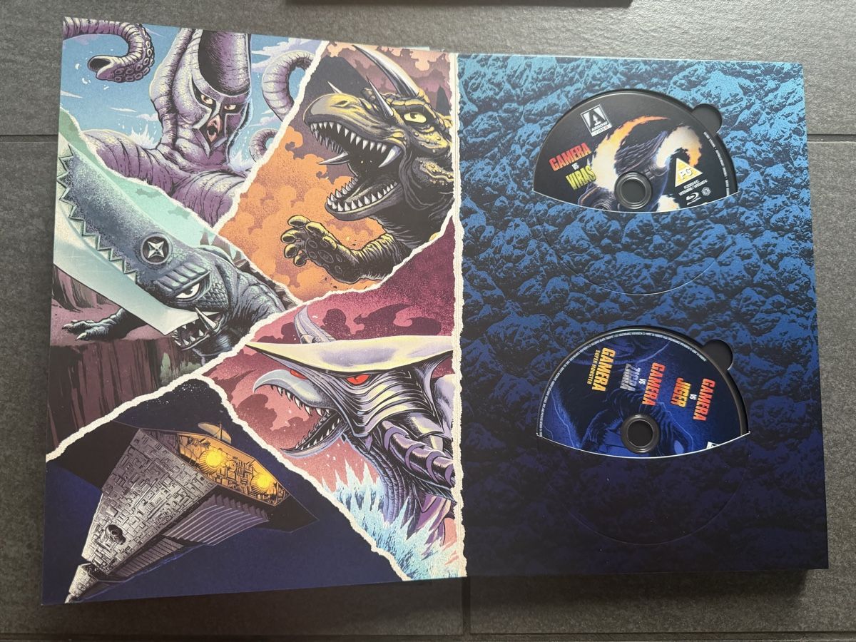 Alle DVDs: Gamera The Complete Collection Blu-ray Arrow Video Boxset – Gebraucht aus Zürich von cENS0R 6