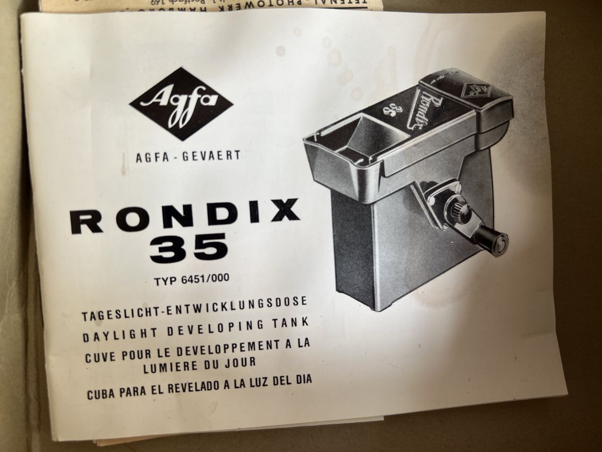 Laboratorio & Camera oscura: Agfa Rondix 35 Entwicklung gerät  – Usato da Dino venduto da ani_ypr9 2
