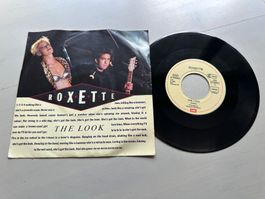 ROXETTE tolle Single The look Top Kult Hit 80's Charts