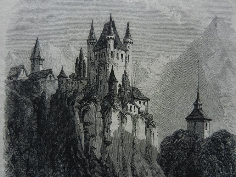 Stiche: Le château de Thun – Gebraucht aus Risch von Rischli15 9