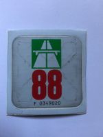 Autobahnvignette 1988
