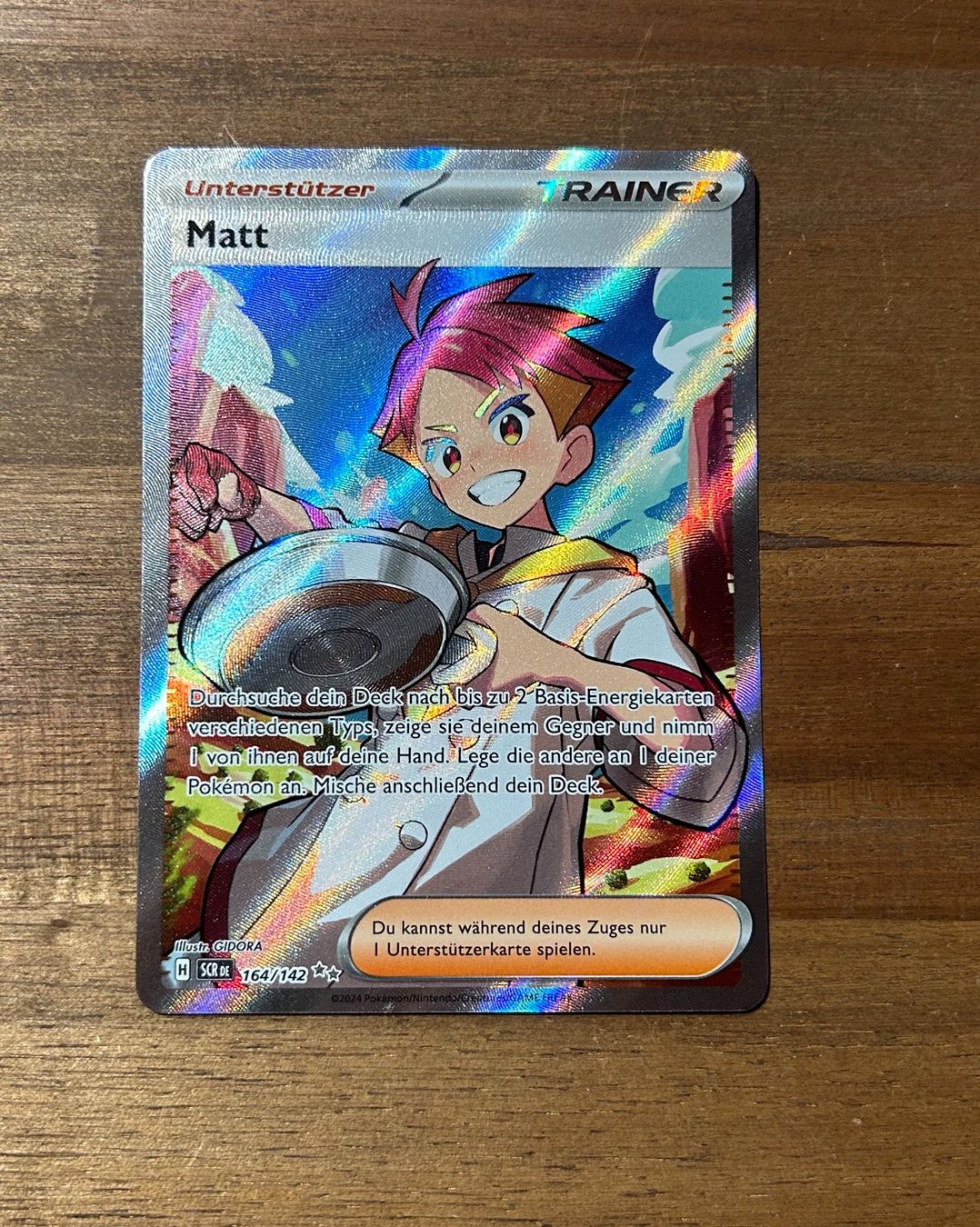 Pokémon Carte collezionabili: Pokémon Karte Matt – Usato da Schötz venduto da Jekyll666