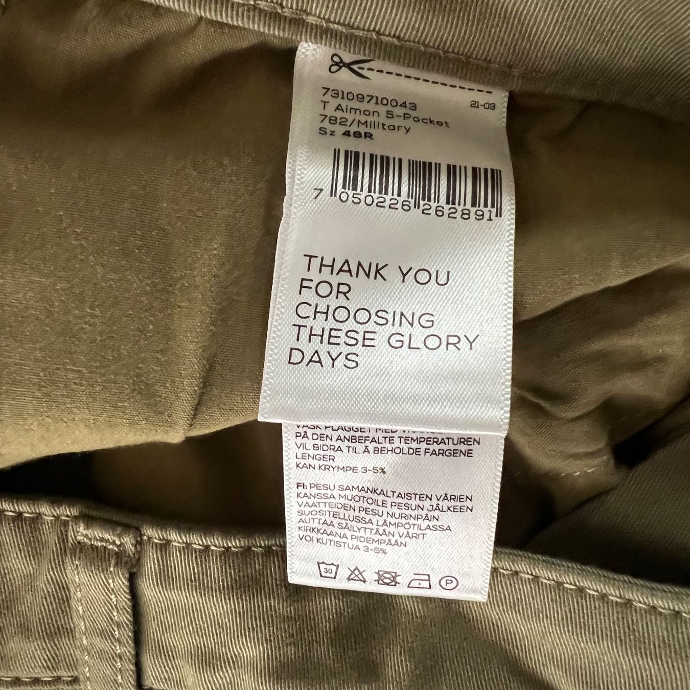 Pantalons: THESE GLORY DAYS Hose | Baumwolle & Elastan – D'occasion à Zürich par ClosetQueen 6