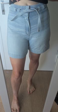 Tommy Hilfiger high waisted  denim shorts