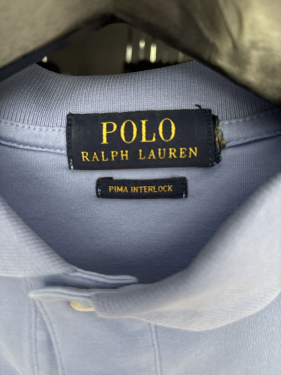 Ralph Lauren Camicie, T-shirt & Polo: Polo Ralph Lauren  Top Hellblau Gr.128 – Usato da Salenstein venduto da sehrgut 1