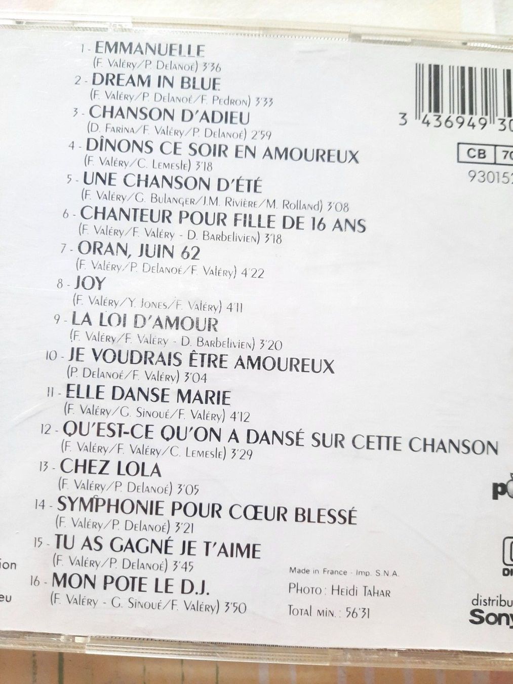 CD: Cd Francois Valéry - Star Collection  – Usato da Pully venduto da bro_n52j 2