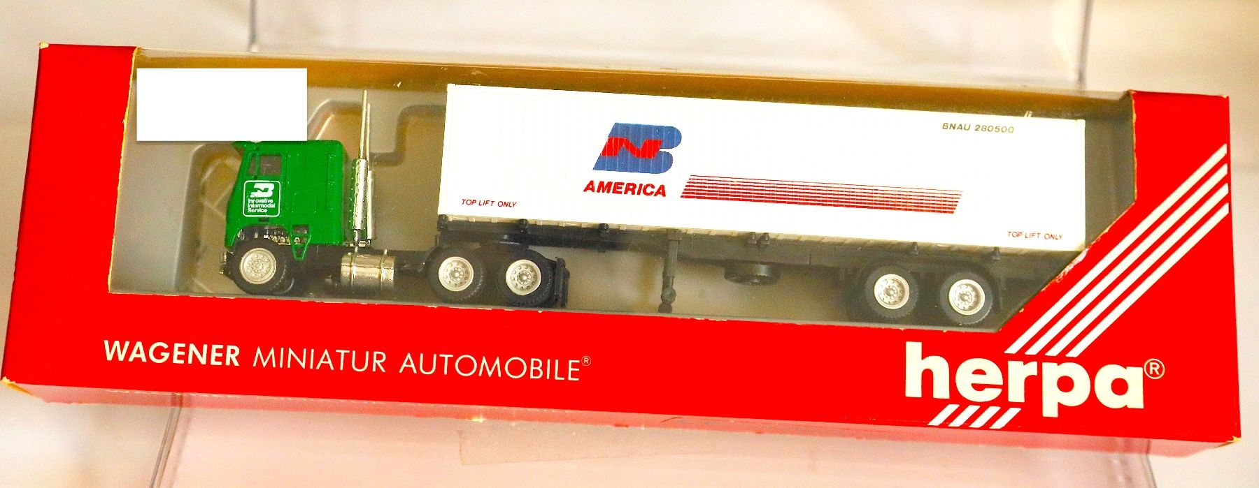 Mercedes-Benz Modellini d'auto: US TRAK AMERCAN-SPETITION  LKW MODELLAUTO1:87 – Nuovo e nell'imballaggio originale da Ipsach venduto da Merlux 1