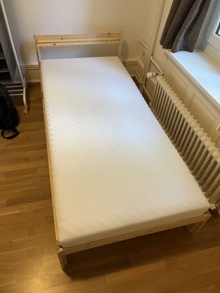 Ikea Letti: Bett mit Lattenrost und Matratze – Usato da Zürich venduto da ren_wz2b