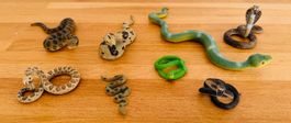 SCHLEICH - Schlange div. Tiere 14778 14739 14740 14733