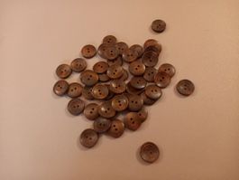 300x Holzknöpfe zum Nähen - Boutons en bois pour couture