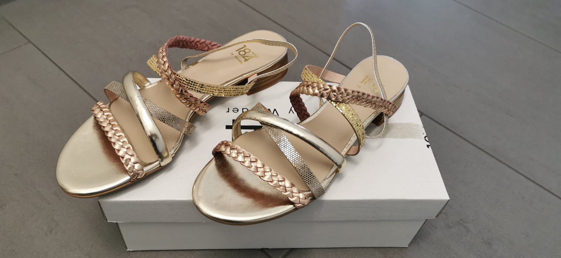 Damenschuhe: Sandalen 1874 by Walder - NEU – Neu und originalverpackt aus Zürich von Bluemex