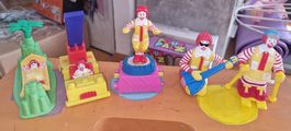 5 McDonald's Ronald McDonald Figuren Set gebrauchter Zustand