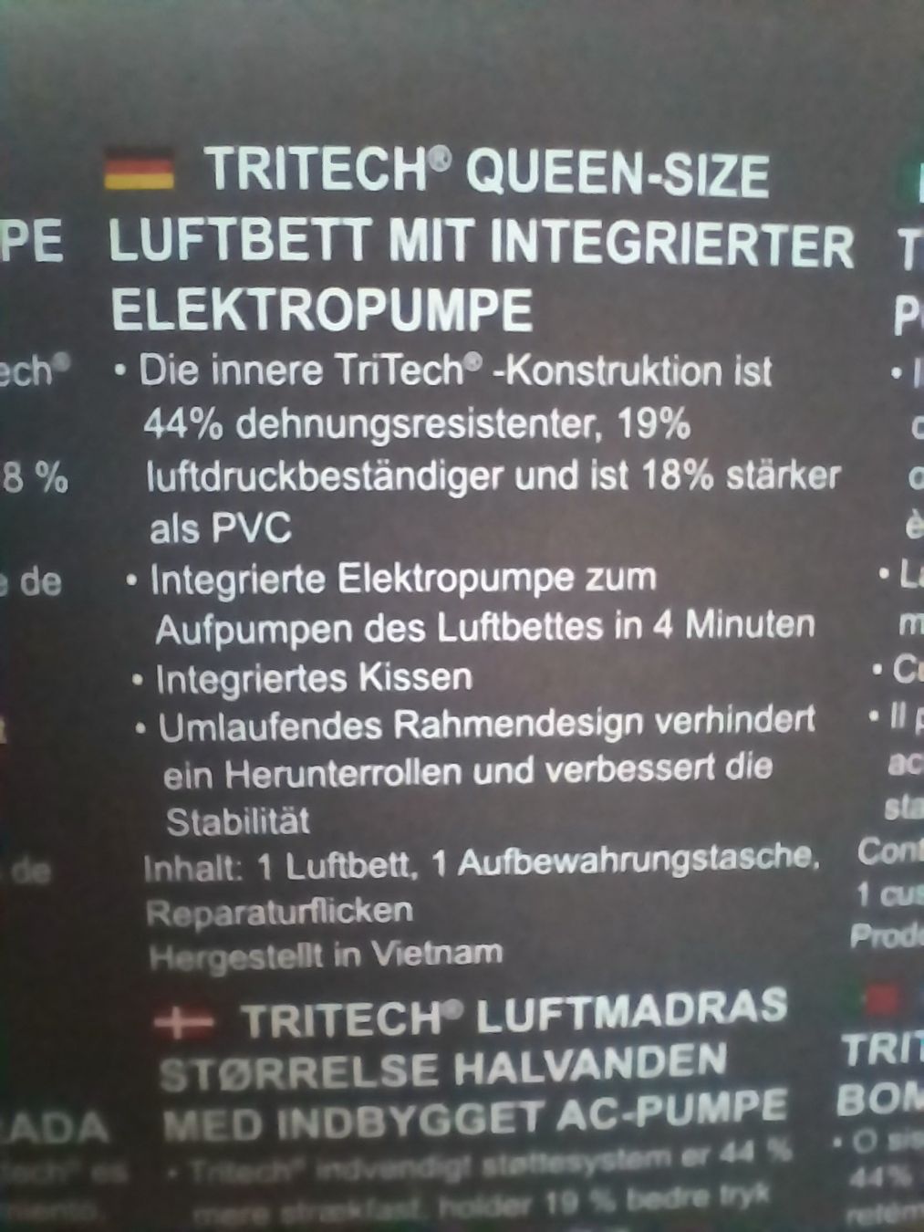 Matratzen: Luftmatratze / Luftbett – Neu und originalverpackt aus Turbenthal von enjak 3