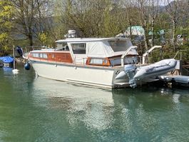 Stahlyacht Visch Lugano in super Zustand