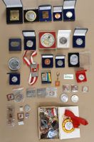 Medaillen, Abzeichen, Anstecker, Briefmarkenausstellung usw.