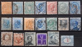 Italien Lot mit alten Werten XXXIII