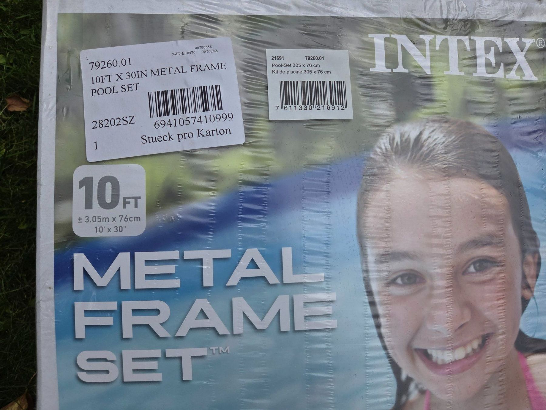 Intex Piscine: INTEX Pool mit Metallrahmen / neu – Nuovo e nell'imballaggio originale da Brugg AG venduto da hesobrugg 3