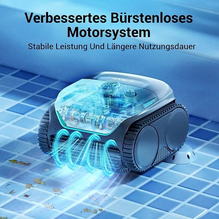 Schwimmbad-Zubehör: WYBOT C2 Kabelloser Poolroboter mit App-Steuerung – Neu und originalverpackt aus Malans GR von BUYBEST-Schweiz 2