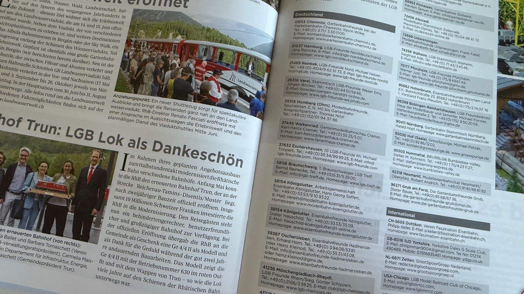 Riviste & Magazine: LGB Depesche 03/2025 – Nuovo (secondo la descrizione) da Samedan venduto da Gischpel25 5