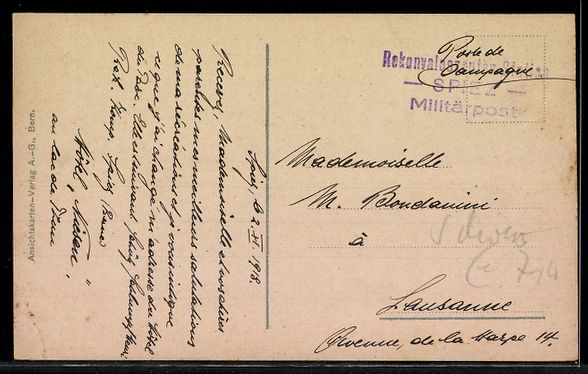 Cartes postales: AK Spiez, Mit Niesen – D'occasion à Berlin par bartko-reher 1