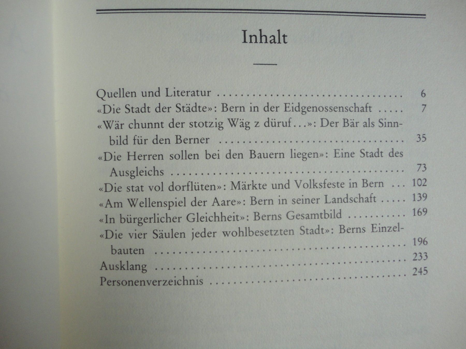 Libri: BERN AM WELLENSPIEL DER AARE – Usato da Moosseedorf venduto da haro01 2