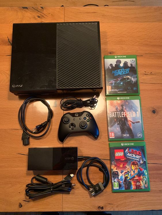 XBOX ONE Konsole mit 3 Spielen (Gebraucht) in Winterthur für CHF 50 ...