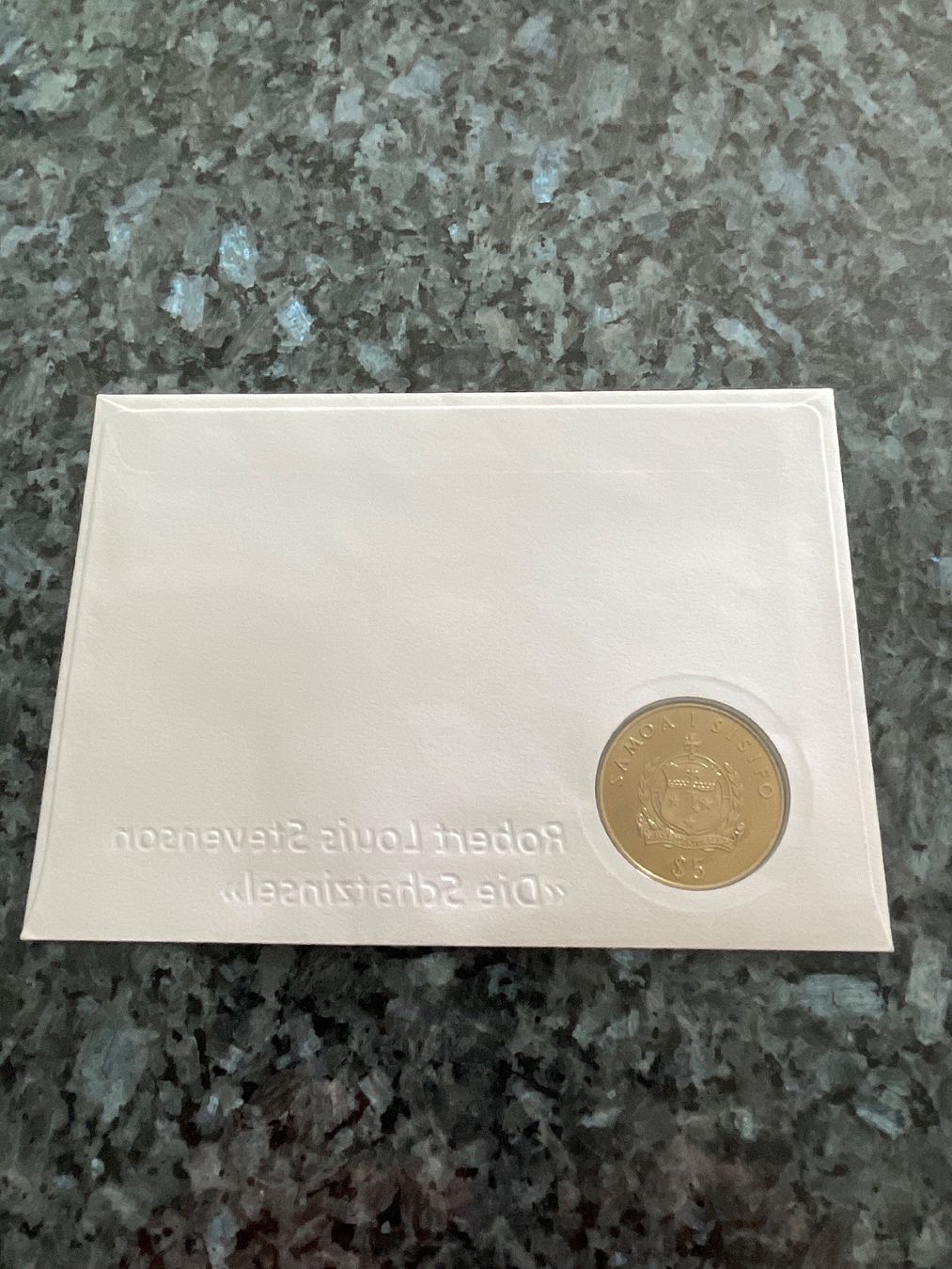 Alle Münzen: Numisbrief Robert Louis Stevenson – Neu (gemäss Beschreibung) aus Schlossrued von Julio25 2