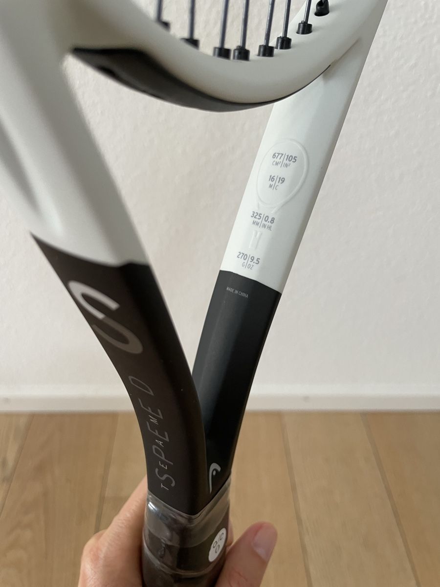 Head Racchette: Head Speed Team tennis racquet with sonic pro strings – Nuovo e nell'imballaggio originale da Zurich venduto da MariaSPO 2