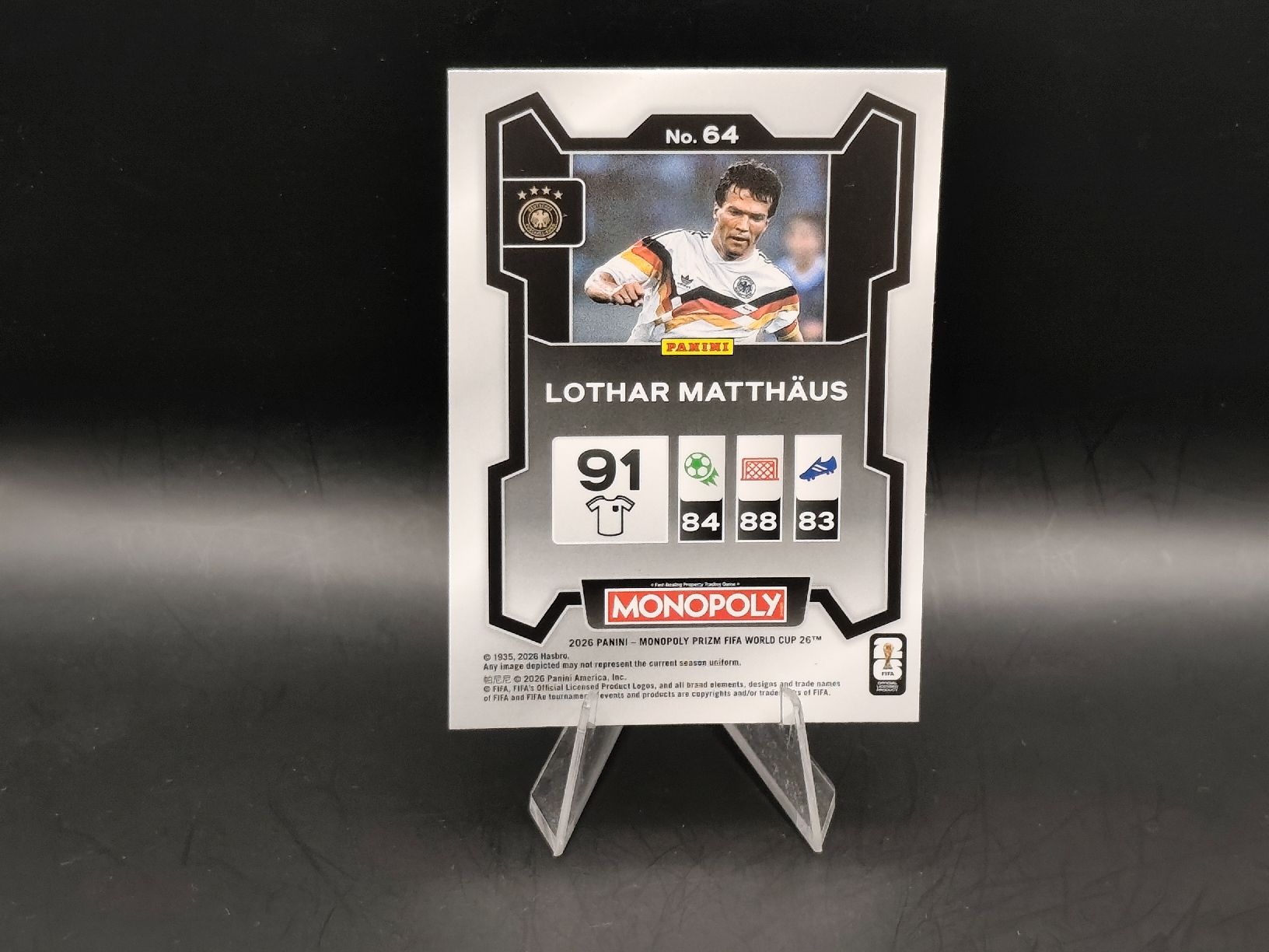 Panini Carte collezionabili: Lothar Matthäus - Panini Prizm Monopoly - Deutschland  – Usato da Ostermundigen venduto da DaCards 1