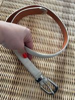 Ceinture en cuir véritable Guichardaz t. 85 comme neuf