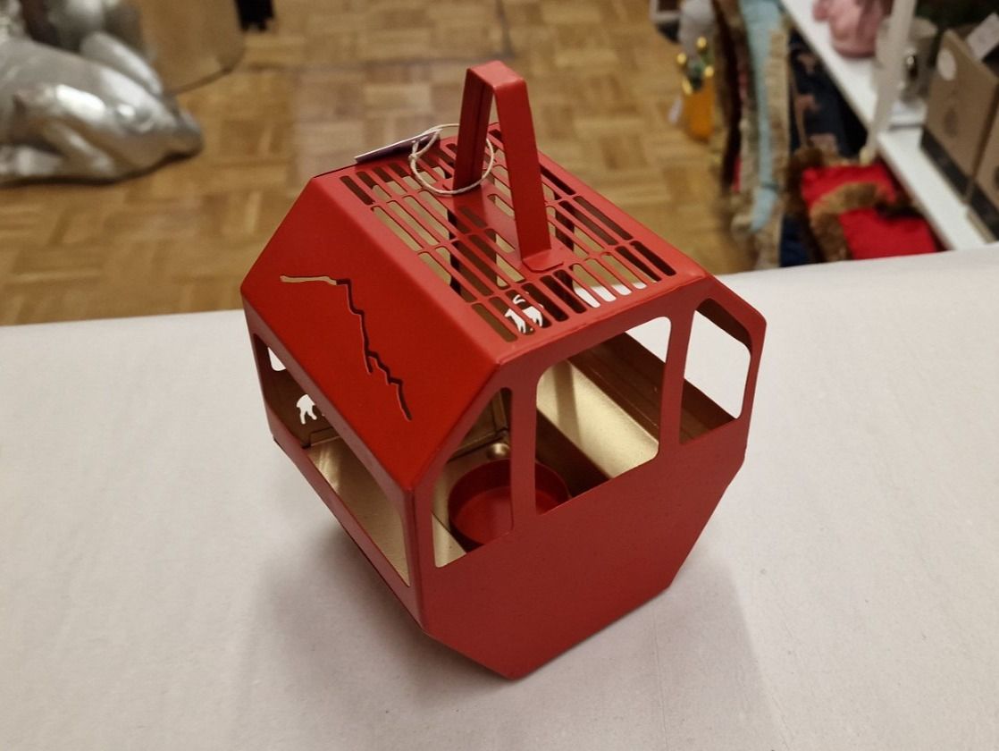 Lanterne: Laterne Gondel rouge (mini) – Nuovo e nell'imballaggio originale da Schaffhausen venduto da AtelierPudesco 5