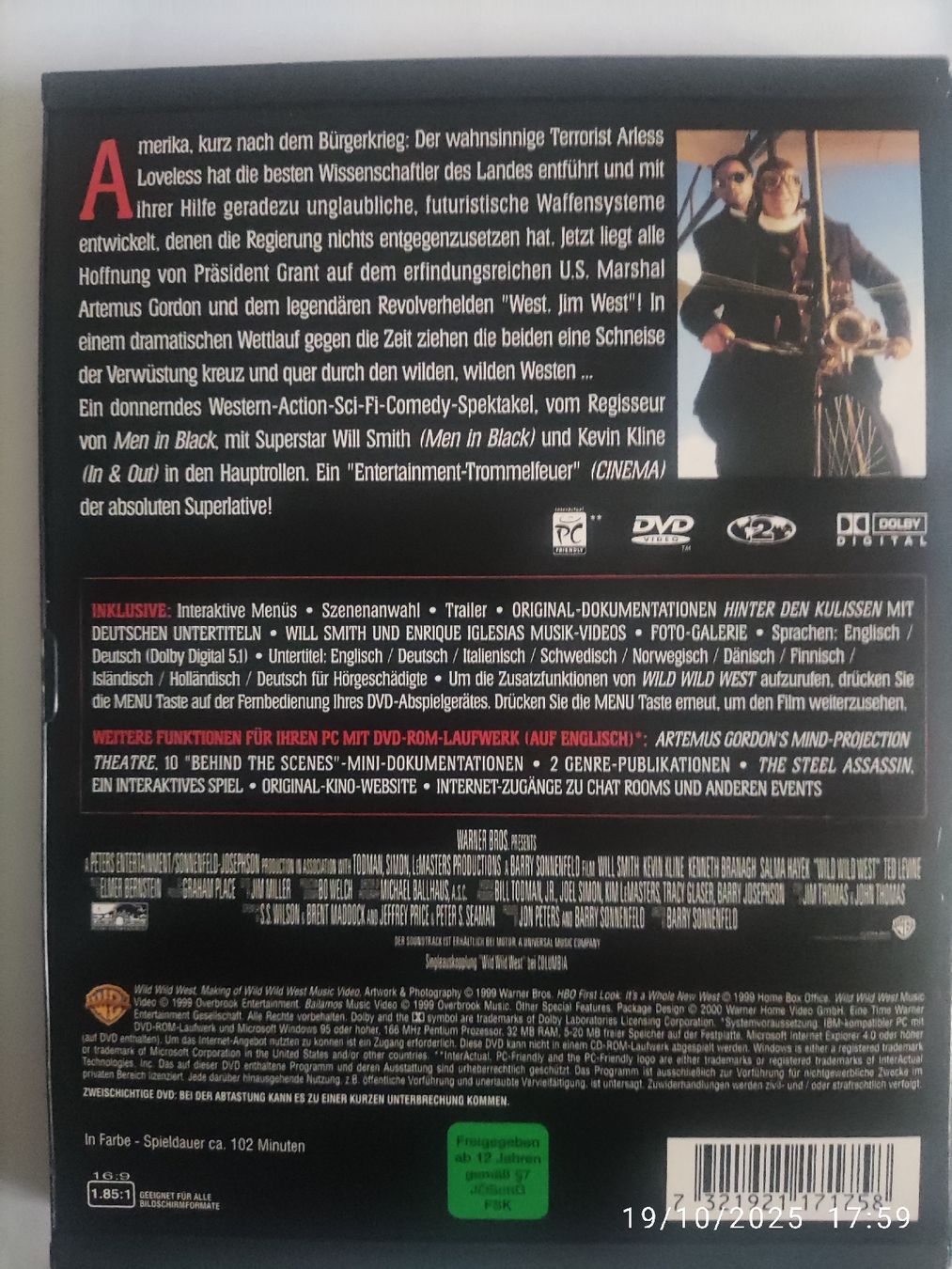 Tutti i DVDs: Wild Wild West – Usato da Basel venduto da Alacant 1