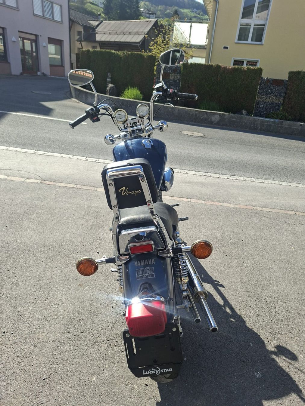 Yamaha Chopper: Yamaha XV 750 Virago – Usato da Wangs venduto da zweirad-pizol 3