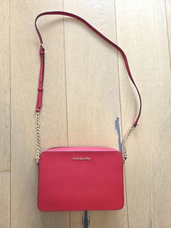 Michael Kors Umhängetasche Jet Set large EW Travel Bag rot