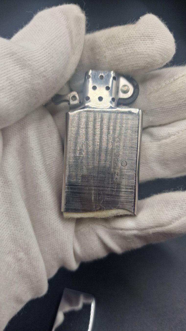 Zippo Accendini: Slim Zippo 1980 KSC Florida – Nuovo (secondo la descrizione) da Widnau venduto da TheOldLighters 1