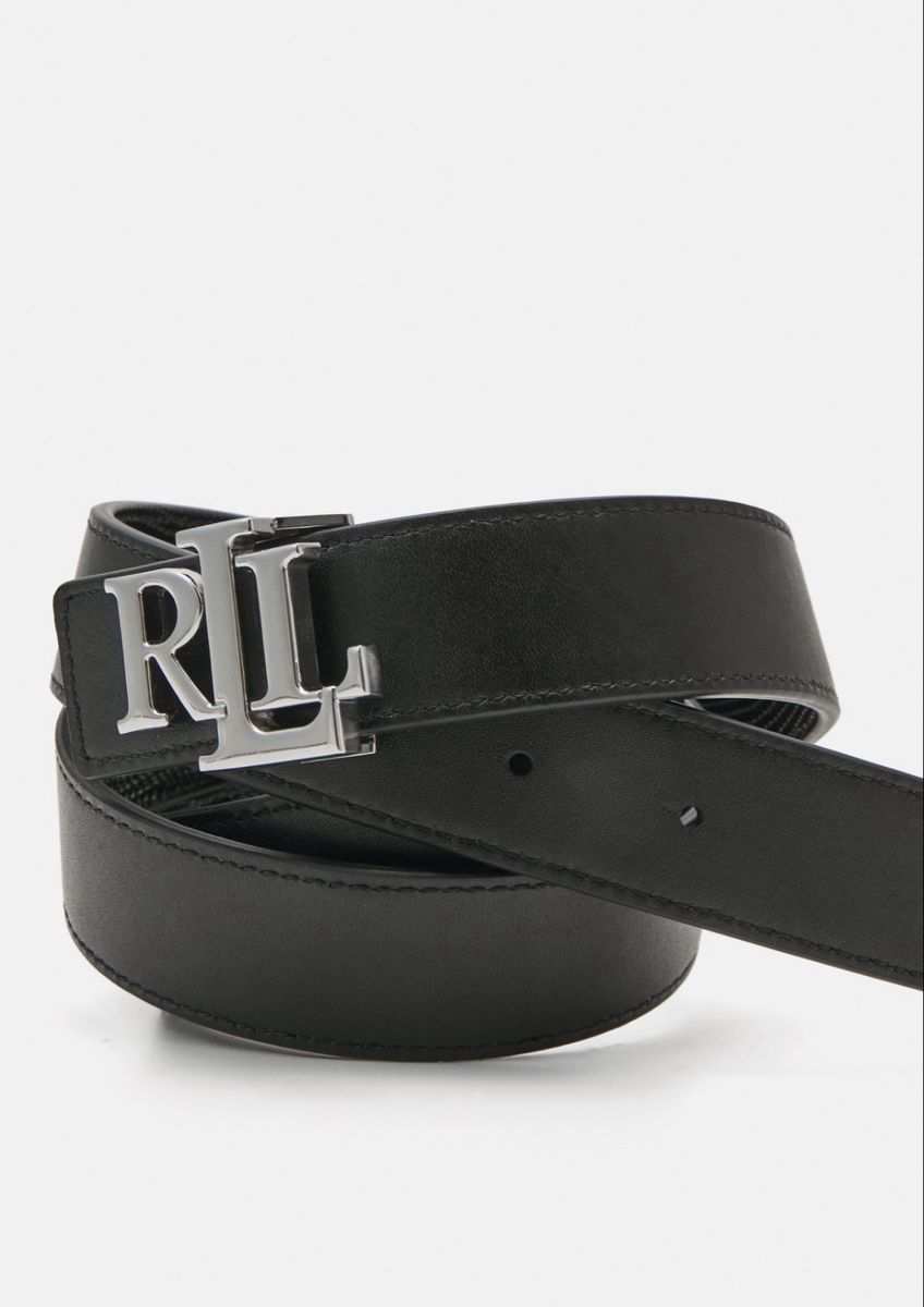 Ralph Lauren Cinture: Schwarzer Ralph Lauren Ledergürtel - neu! – Nuovo (secondo la descrizione) da Steinhausen venduto da Marmottarosa 1