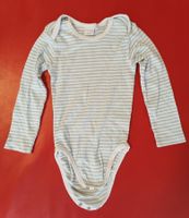 Smile Langarm Body Gr 86/92 Kinder gestreift Blau/Weiss