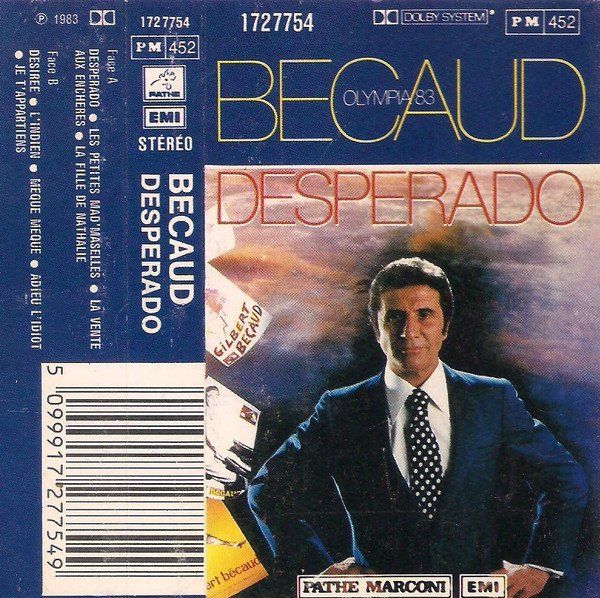 Kompaktkassetten: CASSETTE GILBERT BECAUD - CHANSONS – Gebraucht aus PORRENTRTUY von RABAIS_SPORT