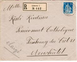 R - Brief Luzern 1922