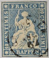 Strubel 23A1.b Gränichen mit Attest Kat. 1300.-