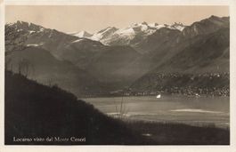 Locarno visto dal monte ceneri